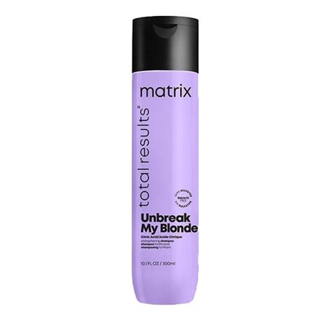 Matrix Unbreak My Blonde Shampooing Ml Entrep T De La Coiffure