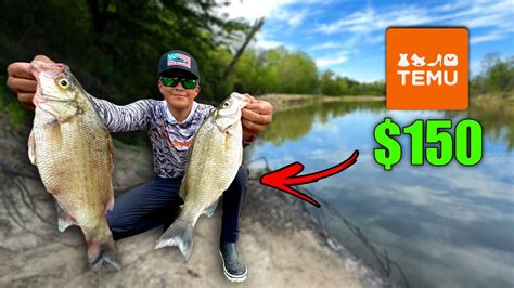 Using Temu Lures To Catch Delicious White Bass Youtube