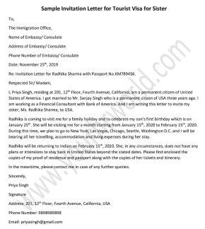 Invitation Letter For Tourist Visa Australia For Pas Infoupdate Org