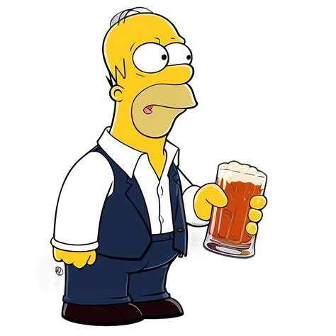 Download Homer Simpson Duff Beer Png 96