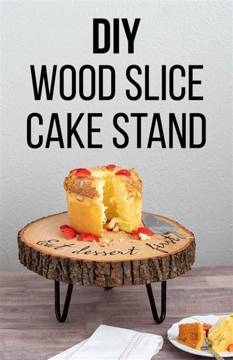 Wood Slice Cake Stand Atelier Yuwa Ciao Jp