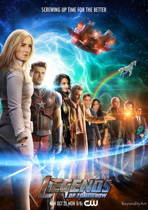 Legends Of Tomorrow Season 4 Poster By Beyondityart On Deviantart Artofit