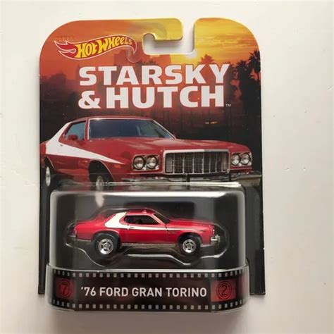 Hot Wheels 2016 Retro Starsky Hutch 1976 Ford Gran Torino Envío gratis