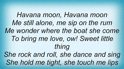 Chuck Berry Havana Moon Lyrics Youtube