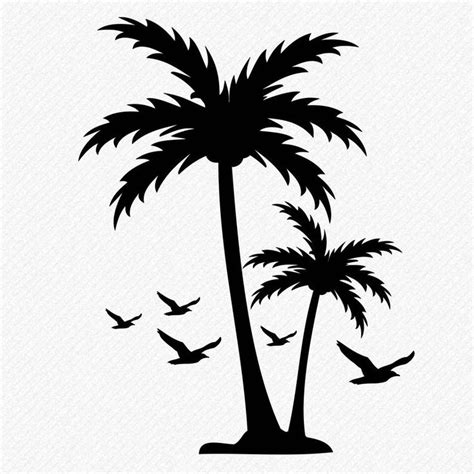 palm tree vector silhouette - Joycelyn Carnes