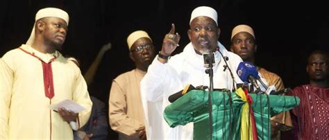 Mali L Imam Mahmoud Dicko défie IBK et appelle ses partisans à la rue