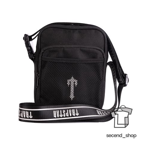 Trapstar Messenger Bag Black White Repforces Ubicaciondepersonas