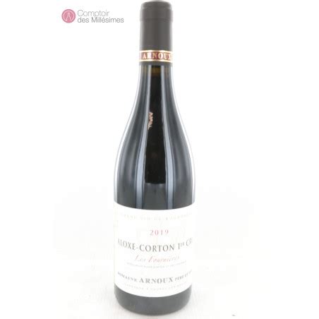 Aloxe Corton 1er Cru Fournières 2019 Domaine Arnoux wines