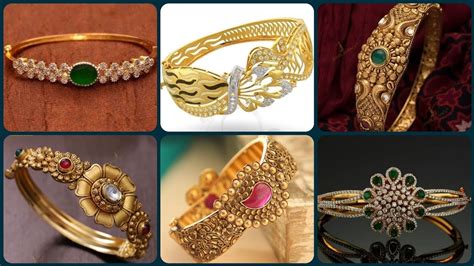 Latest Beautiful Gold Diamond Bracelet Designs For Girls Unique