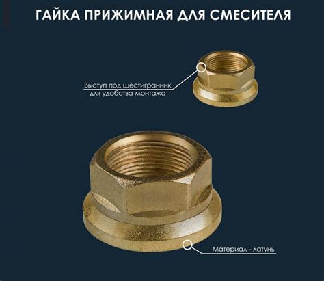 Сантехник ...: Все о гайках для смесителей