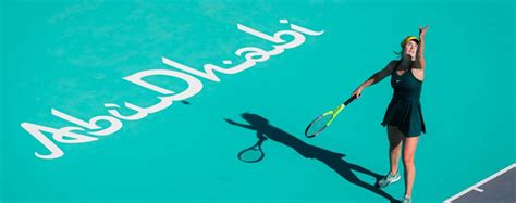 Abu Dhabi WTA Women's Tennis Open | 2022* | Zayed Sports City ...