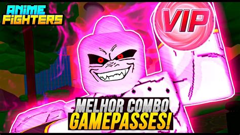 Os Melhores Gamepass Para Farme Do Anime Fighters Simulator Roblox