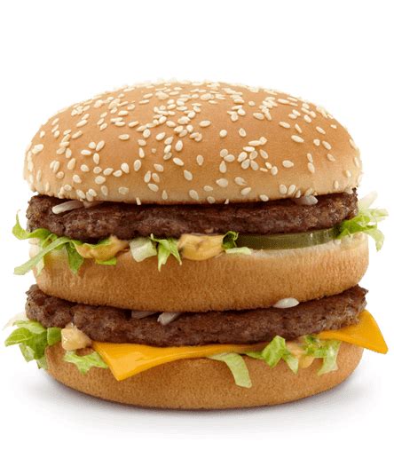 Mcdonalds Big Mac Png Transparents Stickpng