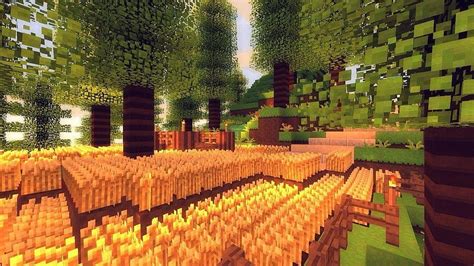 Minecraft Shaders Minecraft Landscapes Hd Wallpaper Pxfuel