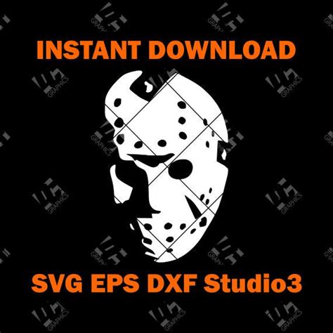 Free Jason Voorhees Hockey Mask Svg 277 Popular Svg File