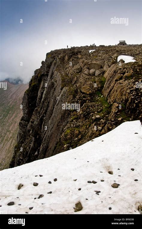 View Of Summit And North Face Of Ben Nevis Stock Photo Alamy