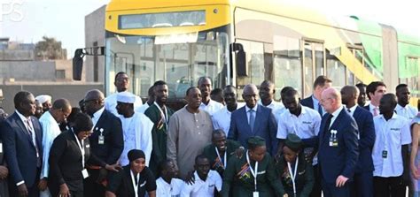 Inauguration du Bus Rapid Transit BRT à Guédiawaye Une Révolution