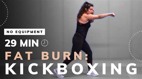 Fat Burn Kickboxing Hiit Workout Legs Abs No Equipment Youtube