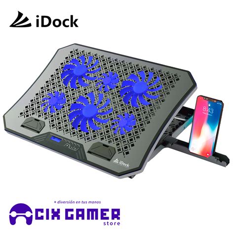 COOLER LAPTOP IDOCK TURBINE N9 SILVER Cixgamerstore