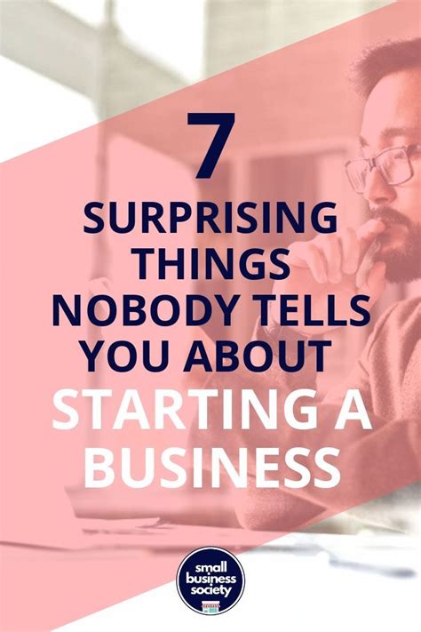 Things To Know Before Starting A Business Small Business Society