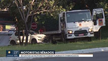 Motoristas Desrespeitam Lei E Continuam Dirigindo Depois De Beber DF1