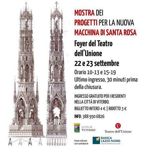 Mostra Dei Progetti Per La Nuova Macchina Di Santa Rosa Teatro Dell