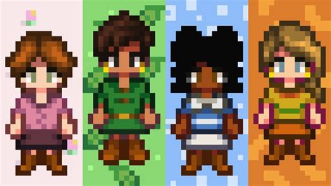 100 Adorable Starter Outfits With Skirts Stardew Valley Youtube