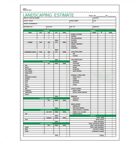 landscaping invoice template pdf Is Landscaping Invoice - AH – STUDIO Blog