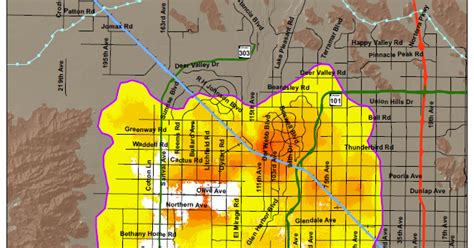 Arizona Geology: New land subsidence maps from AZ Dept. of Water Resources