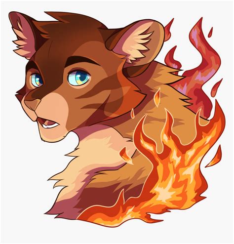 File B Ab Original Flametail Warrior Cats Transparent Hd Png