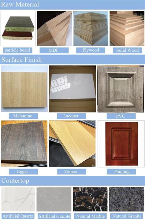 Modern Timber Veneer Laminated Kitchen Cabinets With Wood Grain Design Modular Kitchen Cabinets