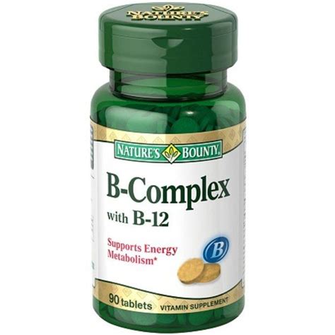 Natures Bounty B Complex B 12 Vitamin 90 Tablets Reviews 2021 Vitamins And Supplements