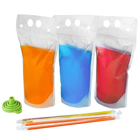 Exclusive Web Offer Fast 7 Day Free Shipping Reusable Drink Pouches