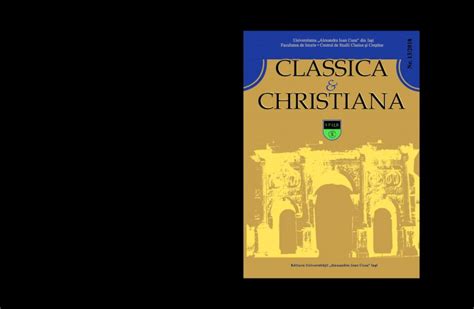 PDF Classica Et Christiana I Cre Tine Nelu ZUGRAVU Claudia