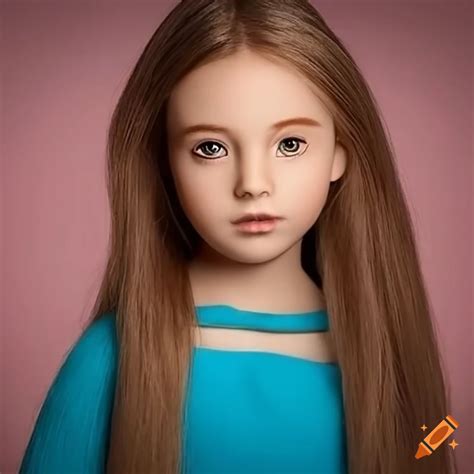 Beautiful Tween Girl Portrait Real Life Super Detailed Enhanced Morphs