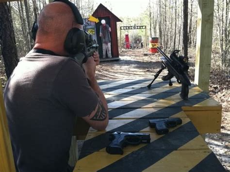 My Private Zombie Shooting Range and Camp