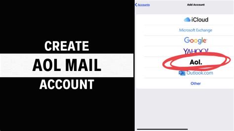 How To Create Aol Mail Account On Iphone Full Guide Youtube