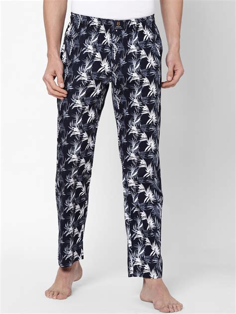 Buy Urban Scottish Men Floral Printed Pure Cotton Lounge Pants Lounge Pants For Men 21310020