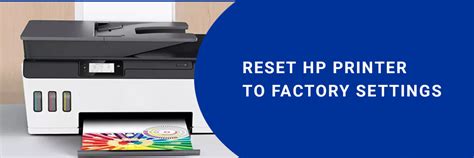 Reset Hp Printer To Factory Settings Hp Printer Reset