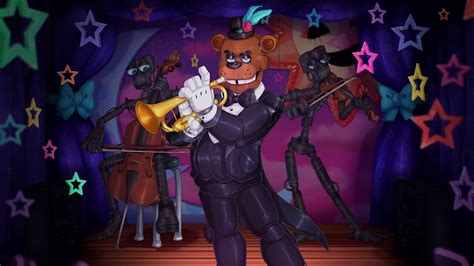 Five Nights At Freddys Big Band Version 11 Hours Youtube