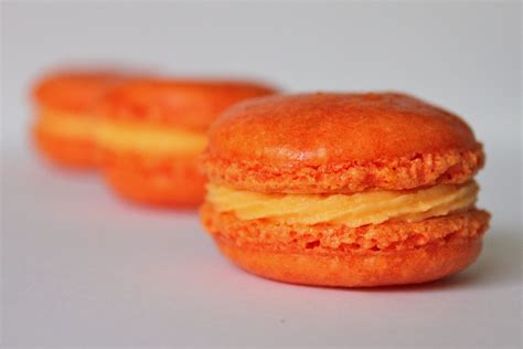 Baked Perfection Orange Macarons With Creamsicle Frosting