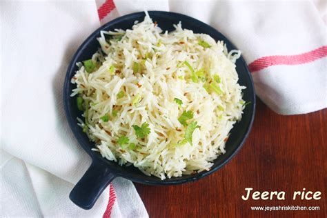 Jeera Rice Jeyashri S Kitchen