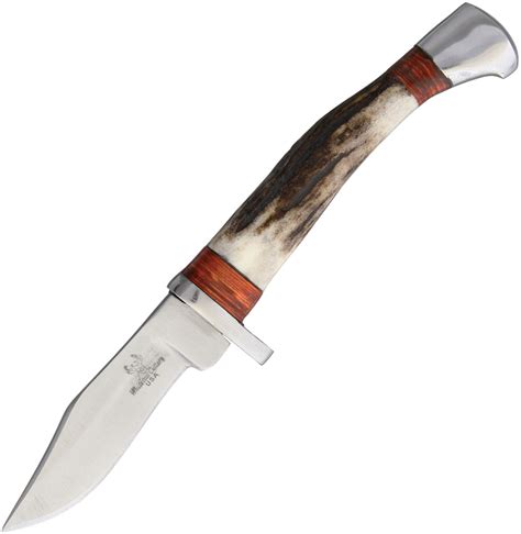 Fwt1003 Frost Cutlery Whitetail Fixed Blade Knife Deer Stag