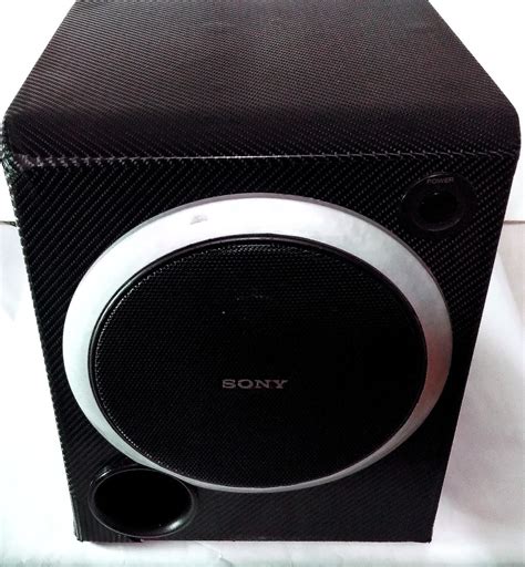 Caixa Subwoofer Ativo Sony Muteki Sa Wmp W Rms Pol P Mercado