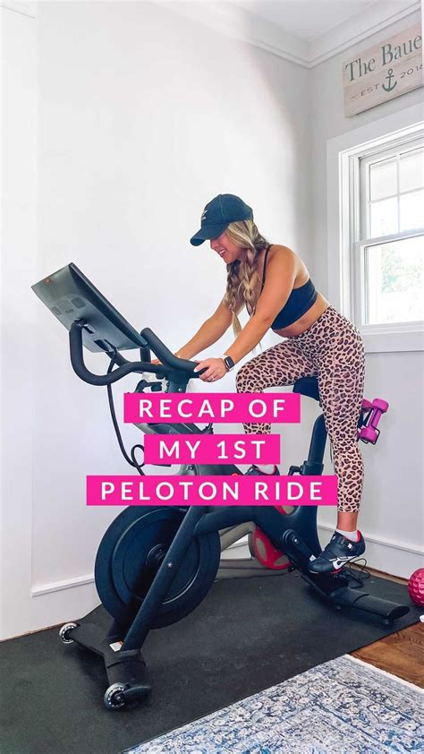 Fit Sedation On Instagram Recap Of My First Peloton Ride Use My