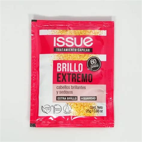 Tratamiento Capilar Issue Brillo Extremo Sachet X25g MercadoLibre