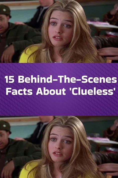 15 Behind The Scenes Facts About Clueless Artofit