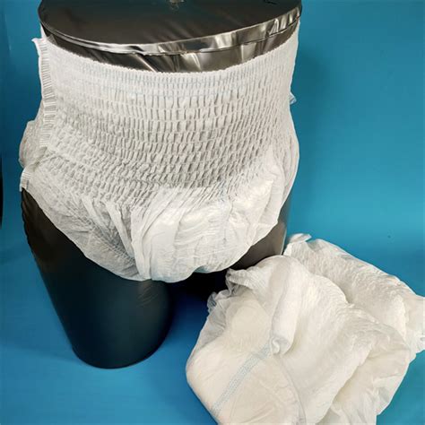 China Wholesale Soft Disposable Pull Up Adult Diapers Pants Waterproof