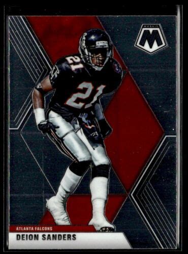 Panini Mosaic Deion Sanders Atlanta Falcons Ebay