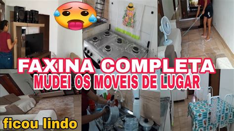 Cansei Faxina Completa Na Sala E Na Cozinha Mudei Os M Veis De Lugar